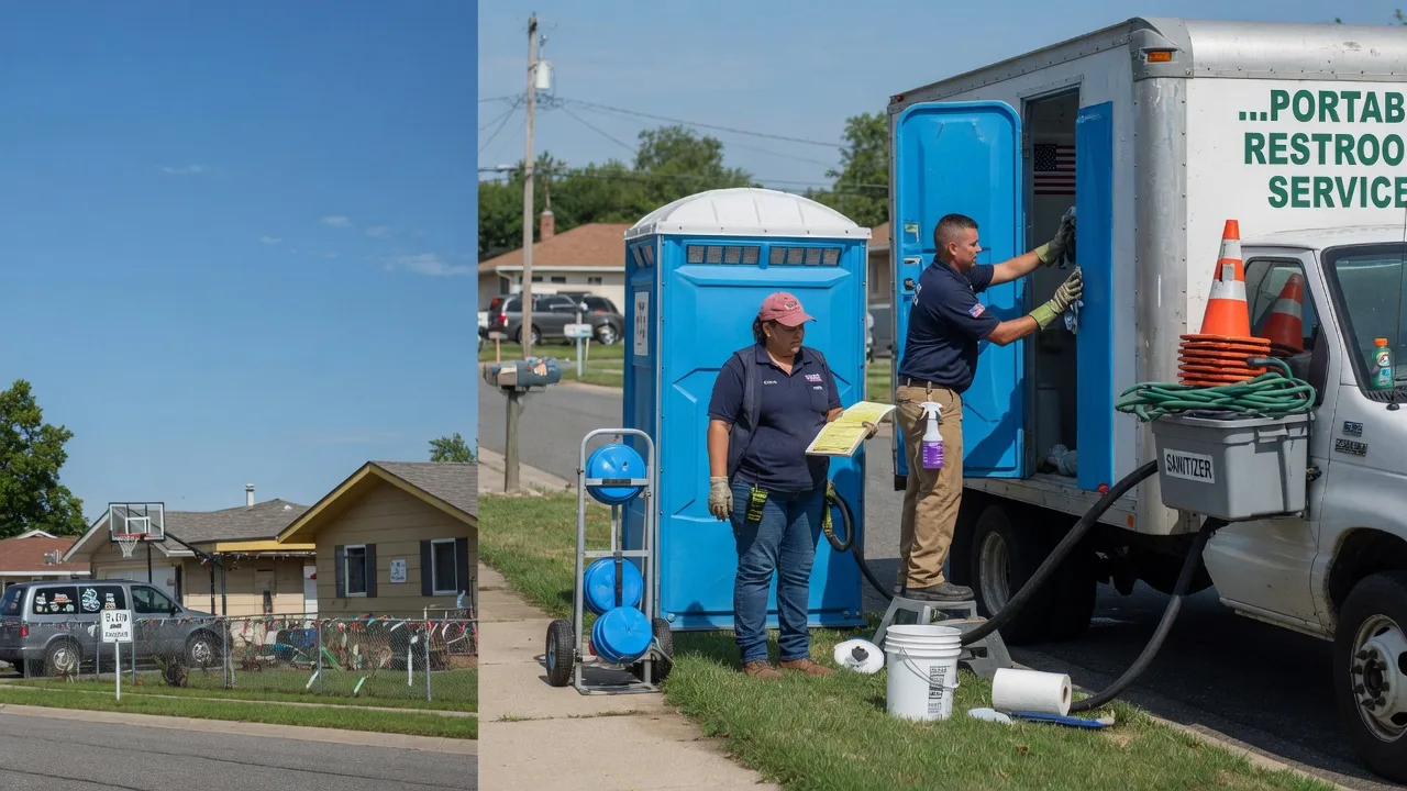 Portable Toilet Rental in Conway, MO near me